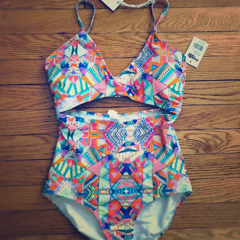 Charlotte Russe Cute One piece Swimsuit